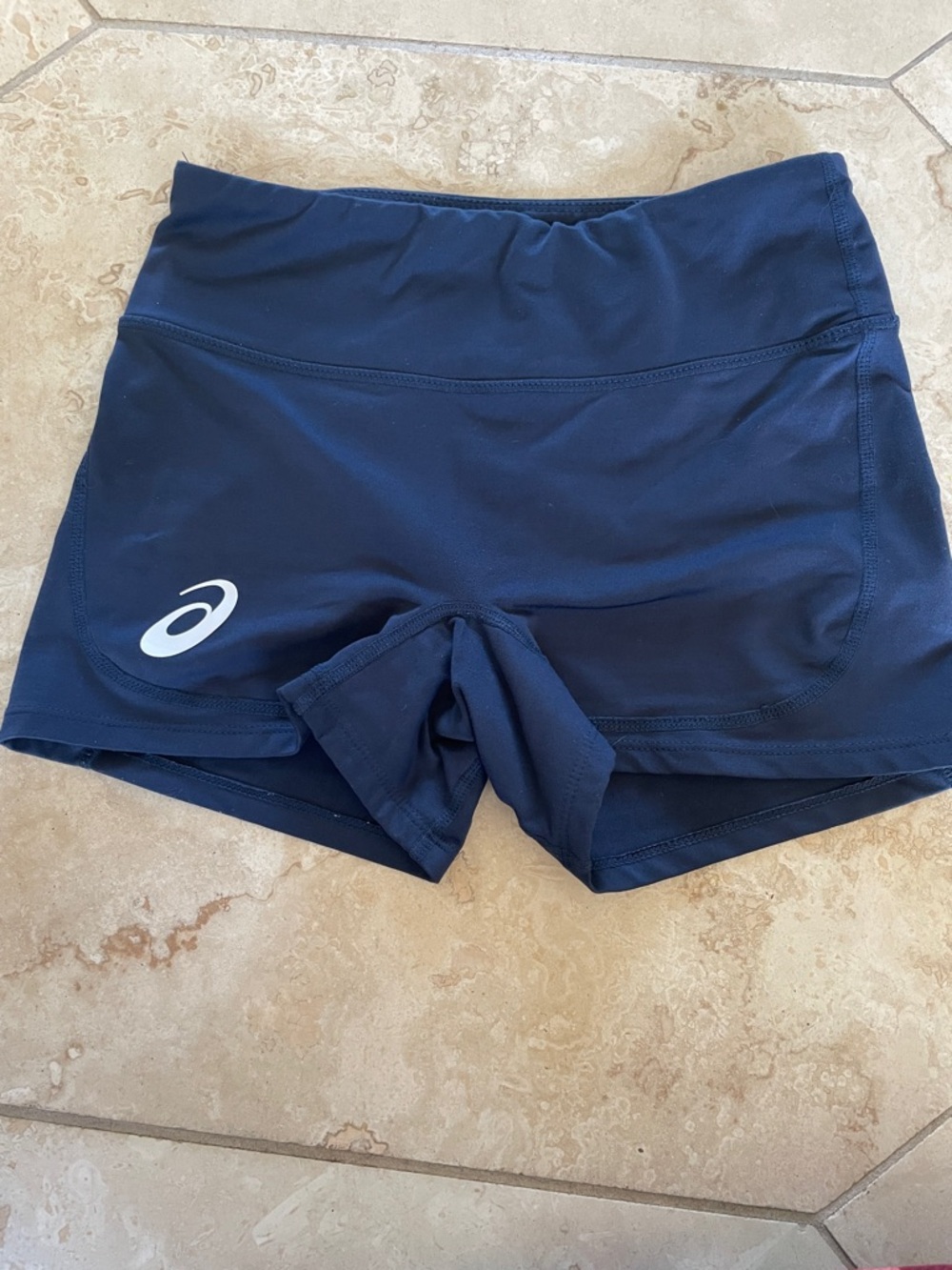 ASICS Navy Women's Athletic Running Shorts
